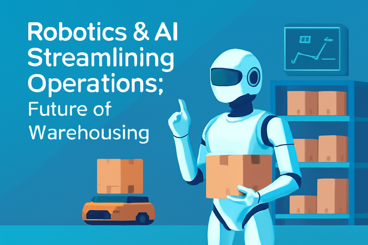 Robotics & AI Streamlining Operations: Future of Warehousing