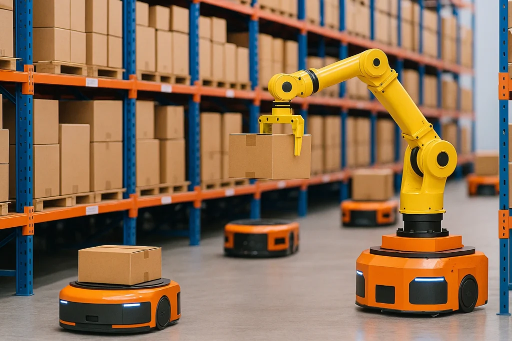 about AI logistics tracking