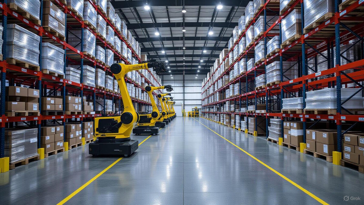 How Warehouse Robotics is Streamlining Material Handling Processes