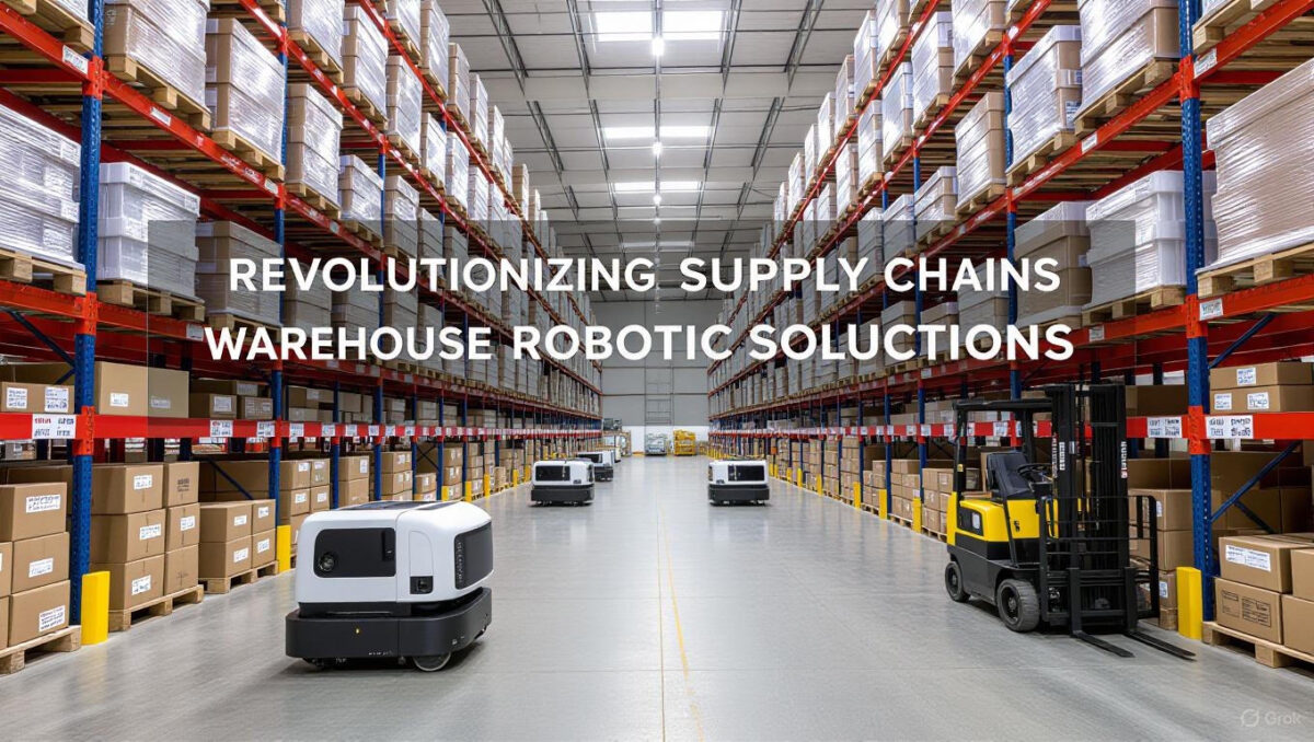 Revolutionizing Supply Chains with Warehouse Robotic Solutions