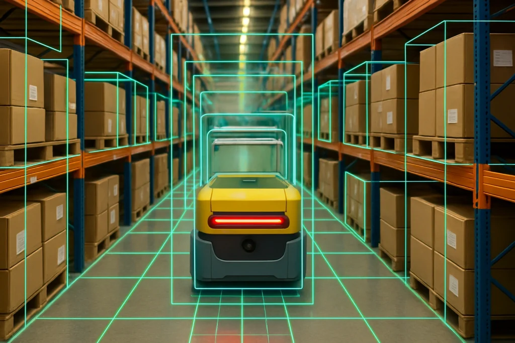 what is warehouse robot vision